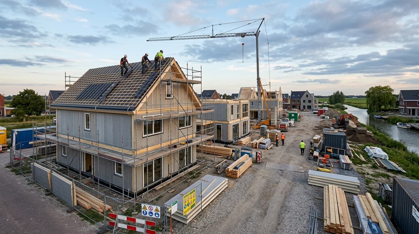 Nieuwbouw isolatie volgens de laatste normen
